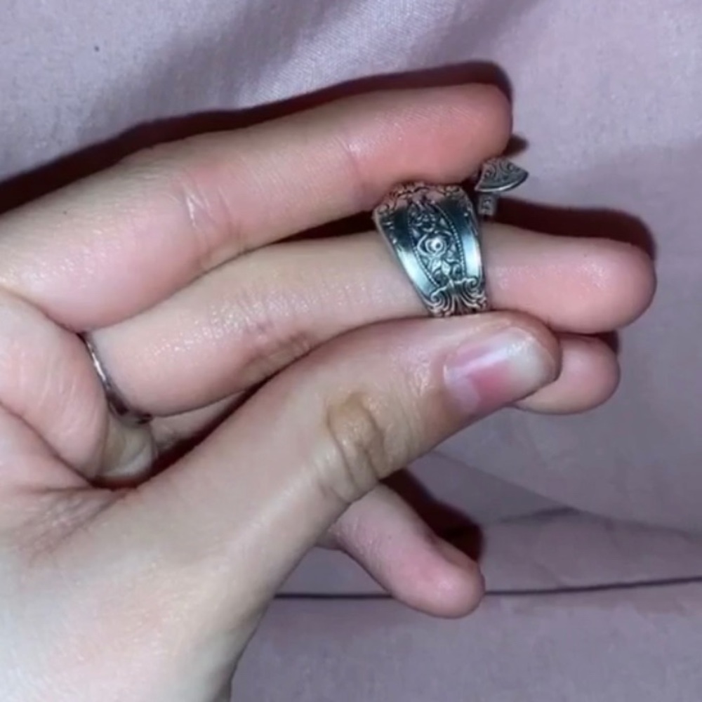 Silver handmade ring
